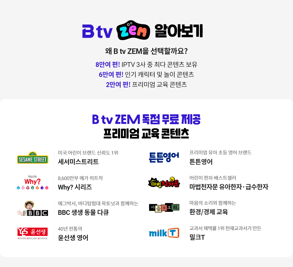 btv zem 알아보기